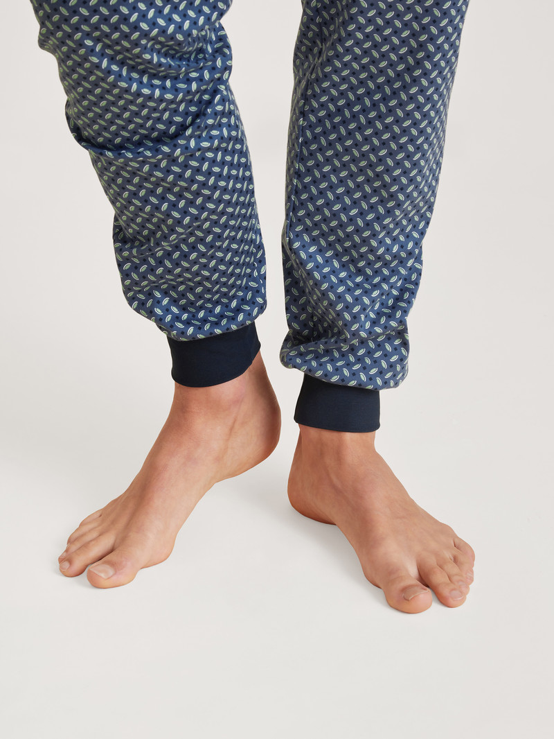 Vêtement De Nuit Calida Rmx Sleep Enjoy Pants Indigo Homme | VDN-2567712