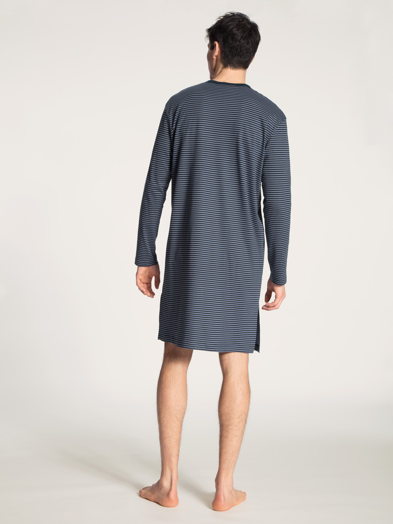 Vêtement De Nuit Calida Relax Streamline Nightshirt Noir Homme | NQF-5615833