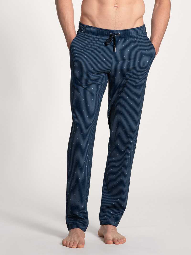 Vêtement De Nuit Calida Remix Basic Sleep Pants Bleu Homme | HJN-1443931