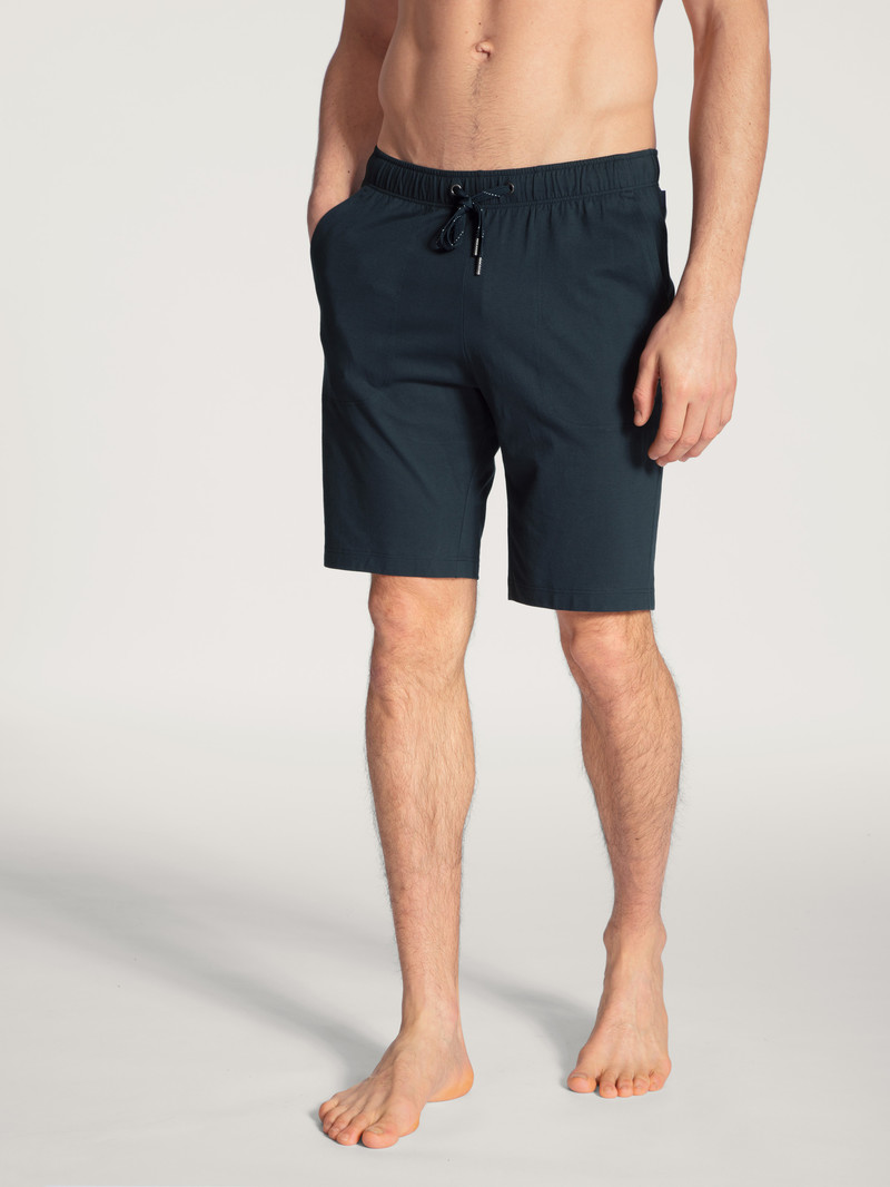 Vêtement De Nuit Calida Remix Basic Sleep Bermudas Noir Homme | UQM-0683652