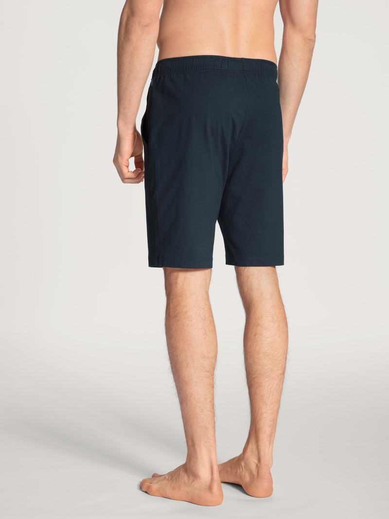 Vêtement De Nuit Calida Remix Basic Sleep Bermudas Noir Homme | UQM-0683652