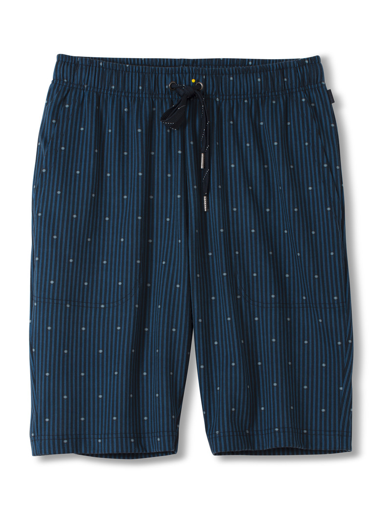 Vêtement De Nuit Calida Remix Basic Sleep Bermudas Bleu Homme | UZL-1405123