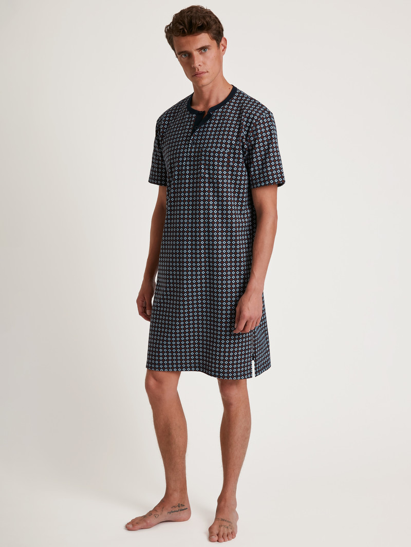 Vêtement De Nuit Calida Special Nightshirt Noir Homme | IBZ-2433303