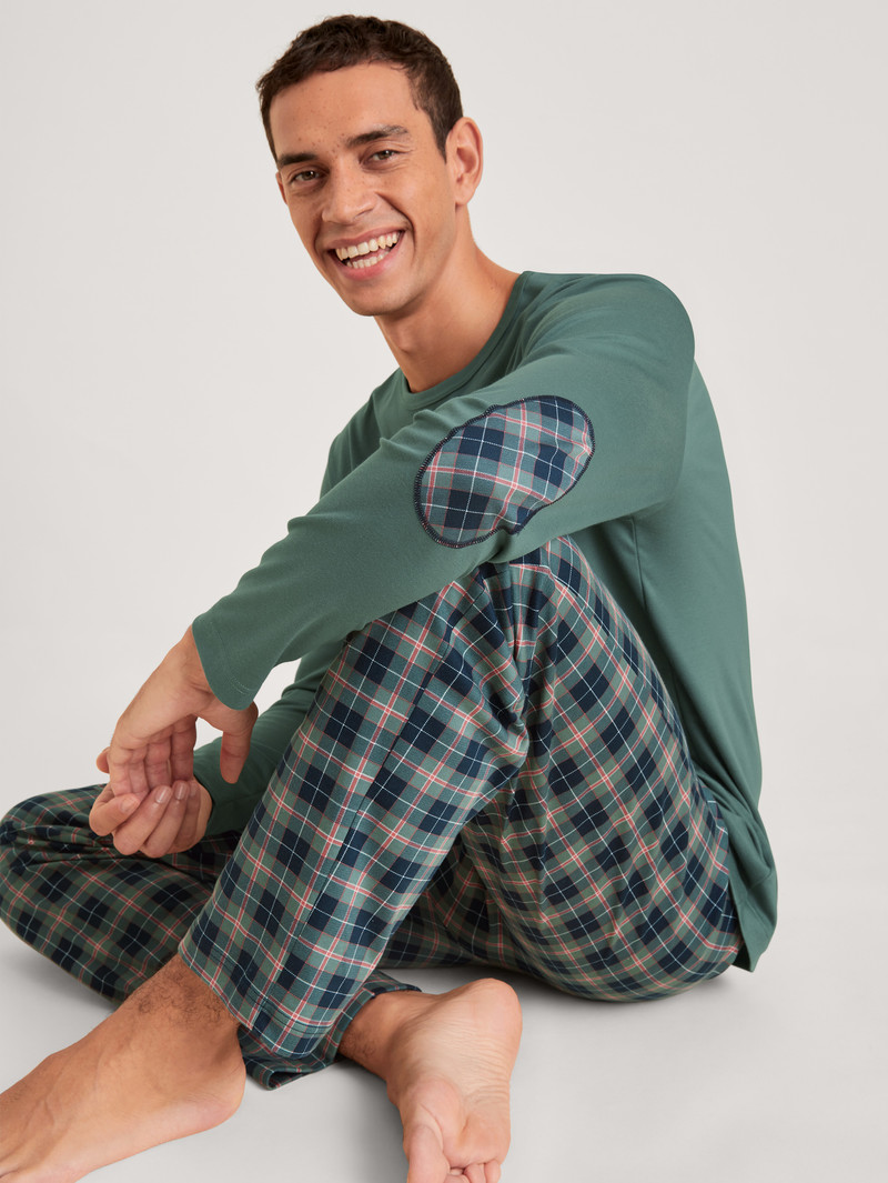 Vêtement De Nuit Calida Relax Comfy 4 Pyjama Noir Homme | QHM-8680910