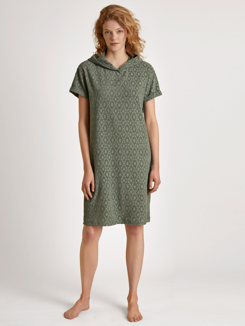 Summer Oufits Calida Lounge Healing Loungedress Vert Femme | JYG-8025586