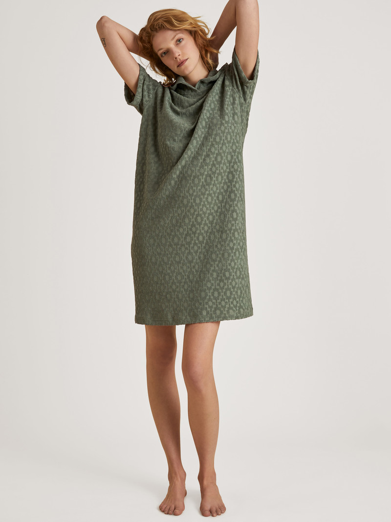 Summer Oufits Calida Lounge Healing Loungedress Vert Femme | JYG-8025586