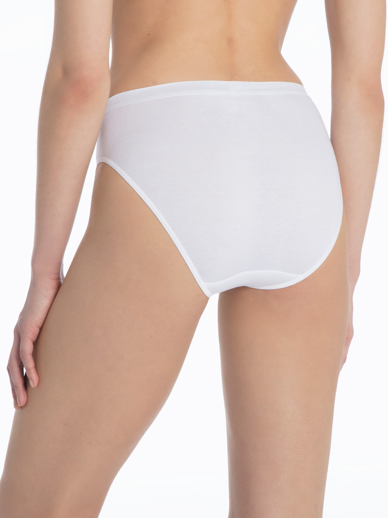 Sous Vêtement Calida Classic Light Mini Brief 2pk Blanche Femme | BWE-4152252