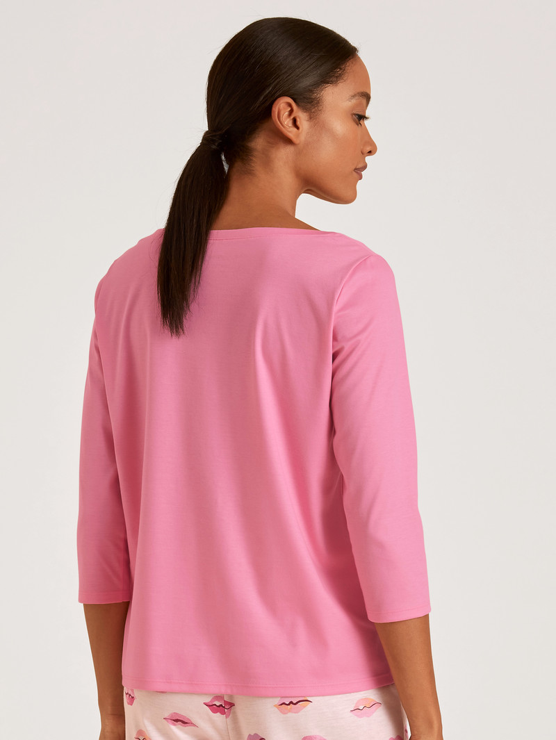 Vêtement De Nuit Calida Favourites Kiss 3/4 Shirt Flamingo Femme | WNJ-8042568