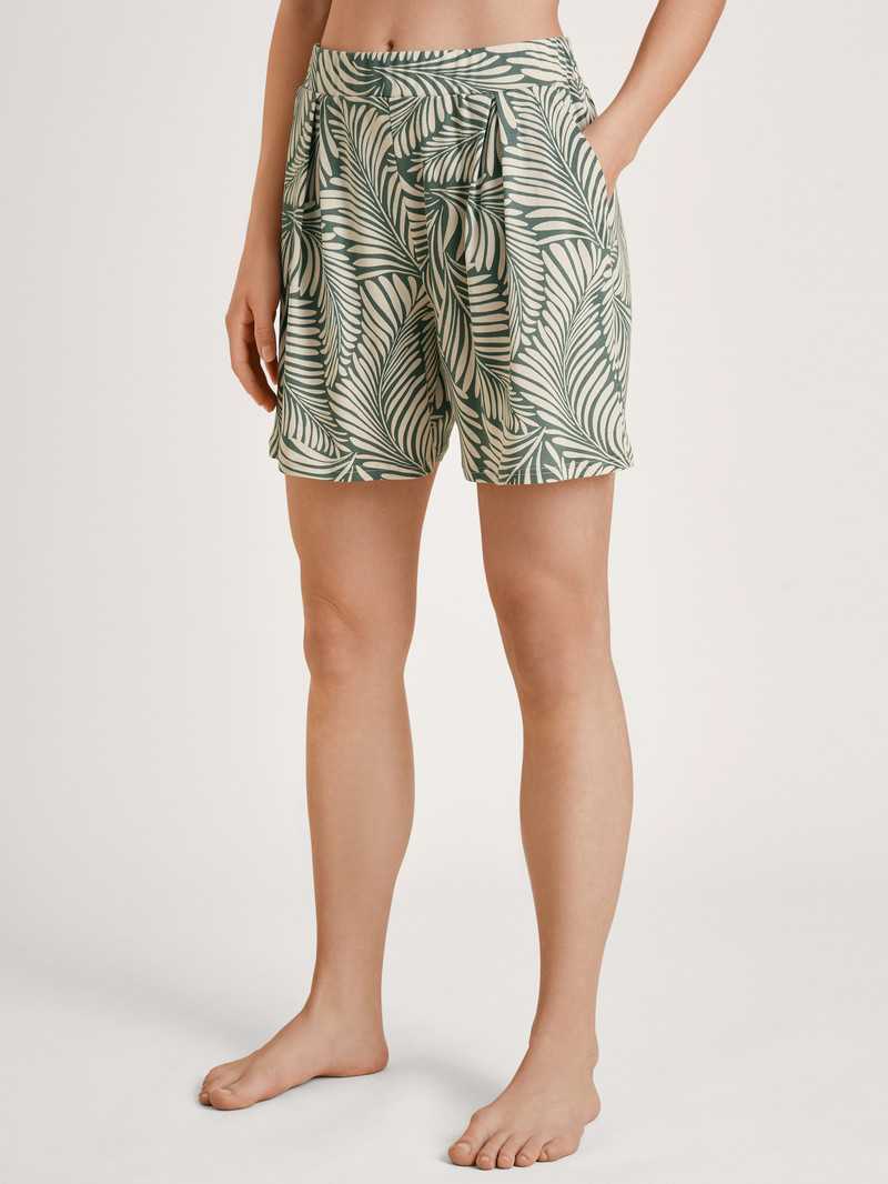 Summer Oufits Calida Favourites Healing Shorts Quill Crème Femme | TNP-1475729