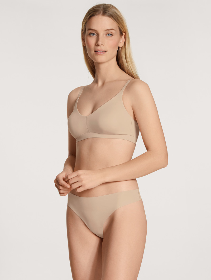 Sous Vêtement Calida Natural Skin String Rose Femme | DYT-3808293