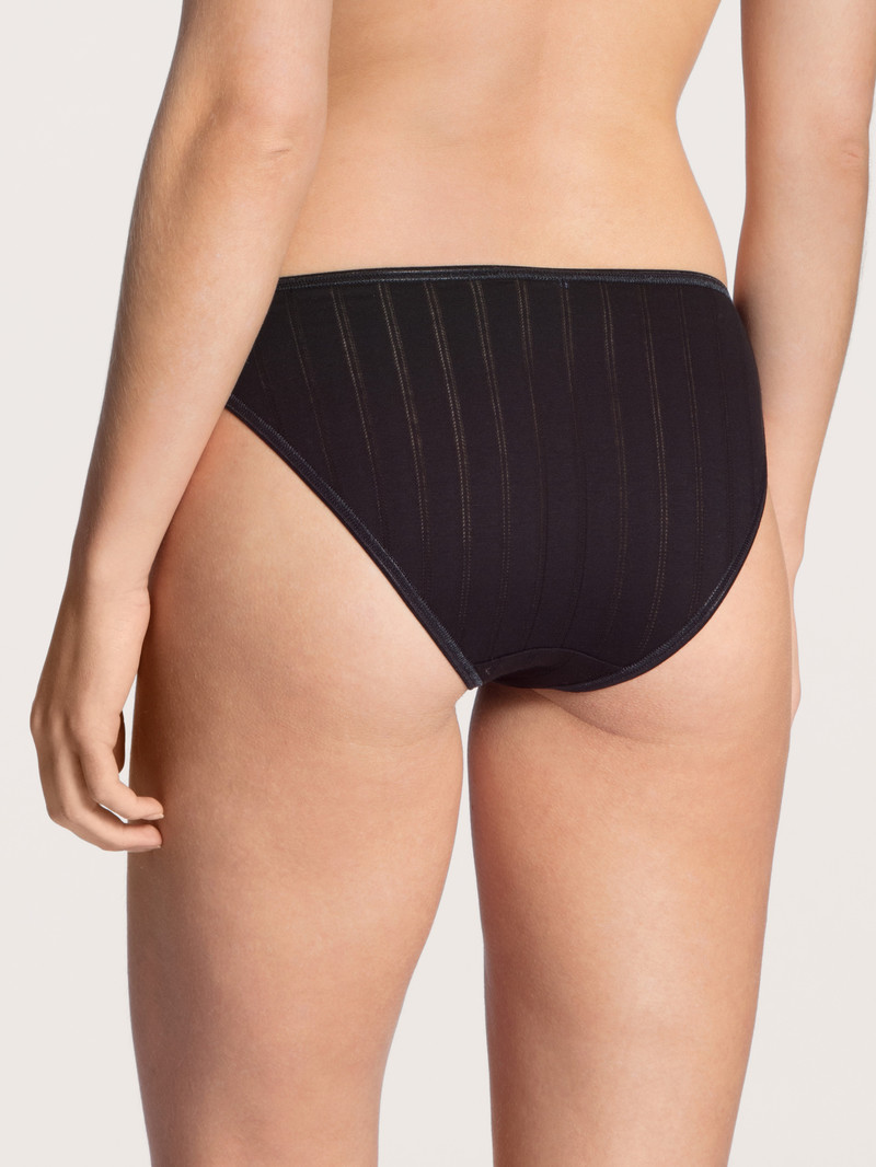 Sous Vêtement Calida Etude Toujours Brief, Regular Cut Schwarz Femme | PYZ-4803115