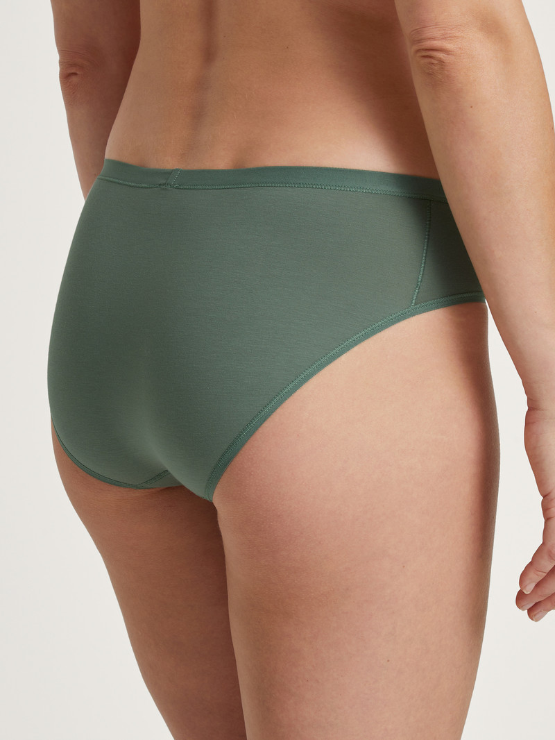 Sous Vêtement Calida Natural Comfort Brief Vert Femme | LXL-9899972