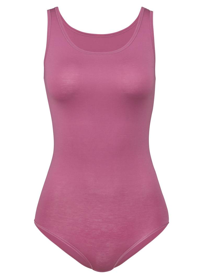 Sous Vêtement Calida Natural Comfort Bodysuit Rouge Femme | LTV-4183550