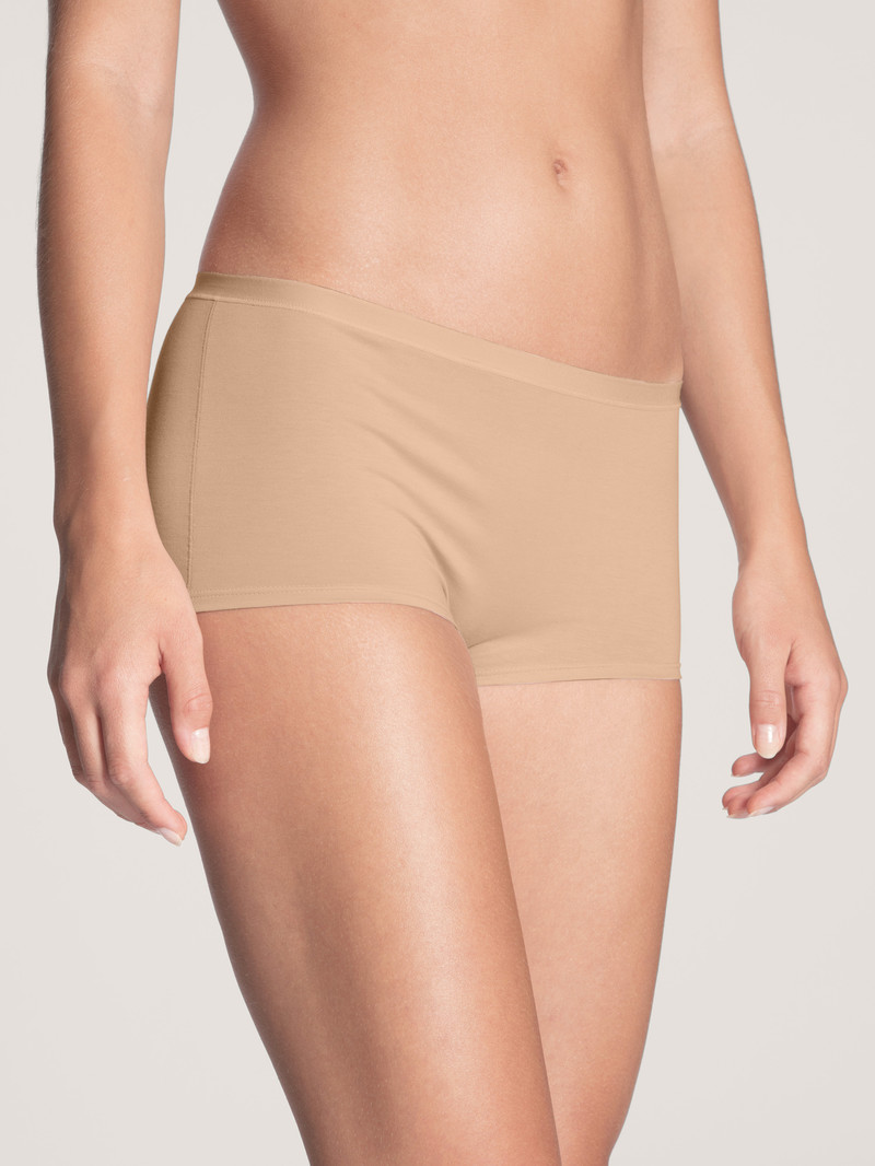 Sous Vêtement Calida Natural Comfort Shorty Regular Cut Rose Femme | YVY-6566906