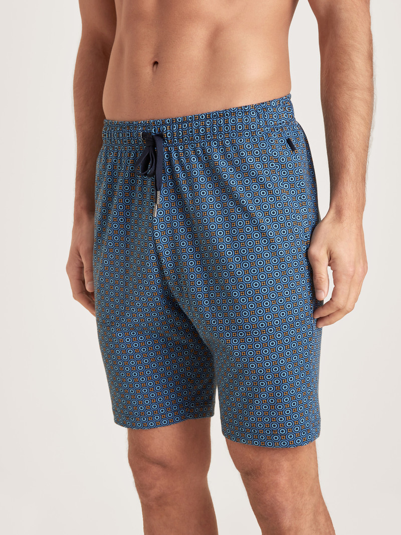 Vêtement De Nuit Calida Special Shorts Bleu Homme | MVP-9422035