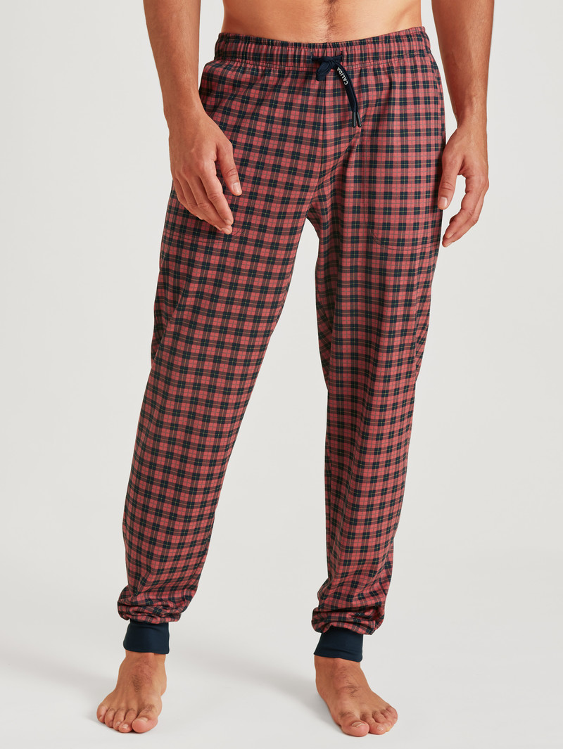 Vêtement De Nuit Calida Rmx Sleep Time Off Pants Rouge Homme | VFC-2684080