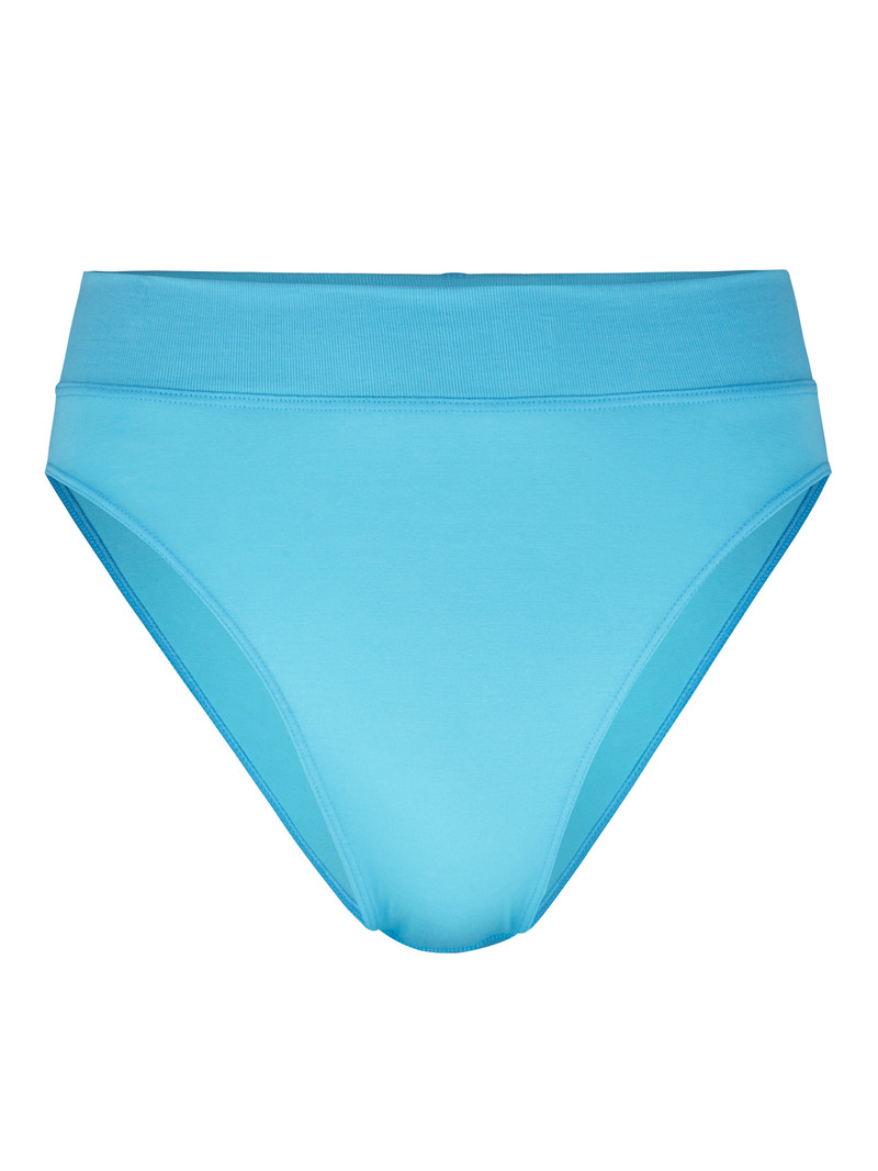 Sous Vêtement Calida Elastic Brief, High Waist Bleu Femme | SNP-6684916