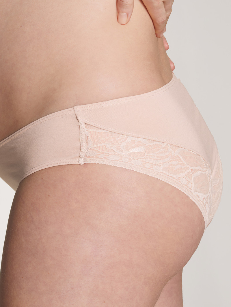 Sous Vêtement Calida 100% Nature Mum Brief, Regular Cut, Cradle To Cradle Certified Rose Femme | YEI-7429113