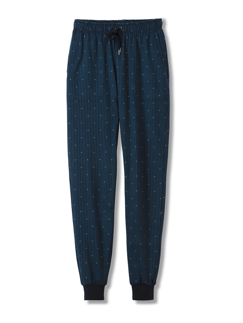 Vêtement De Nuit Calida Remix Basic Sleep Pants Bleu Homme | PQQ-3035849