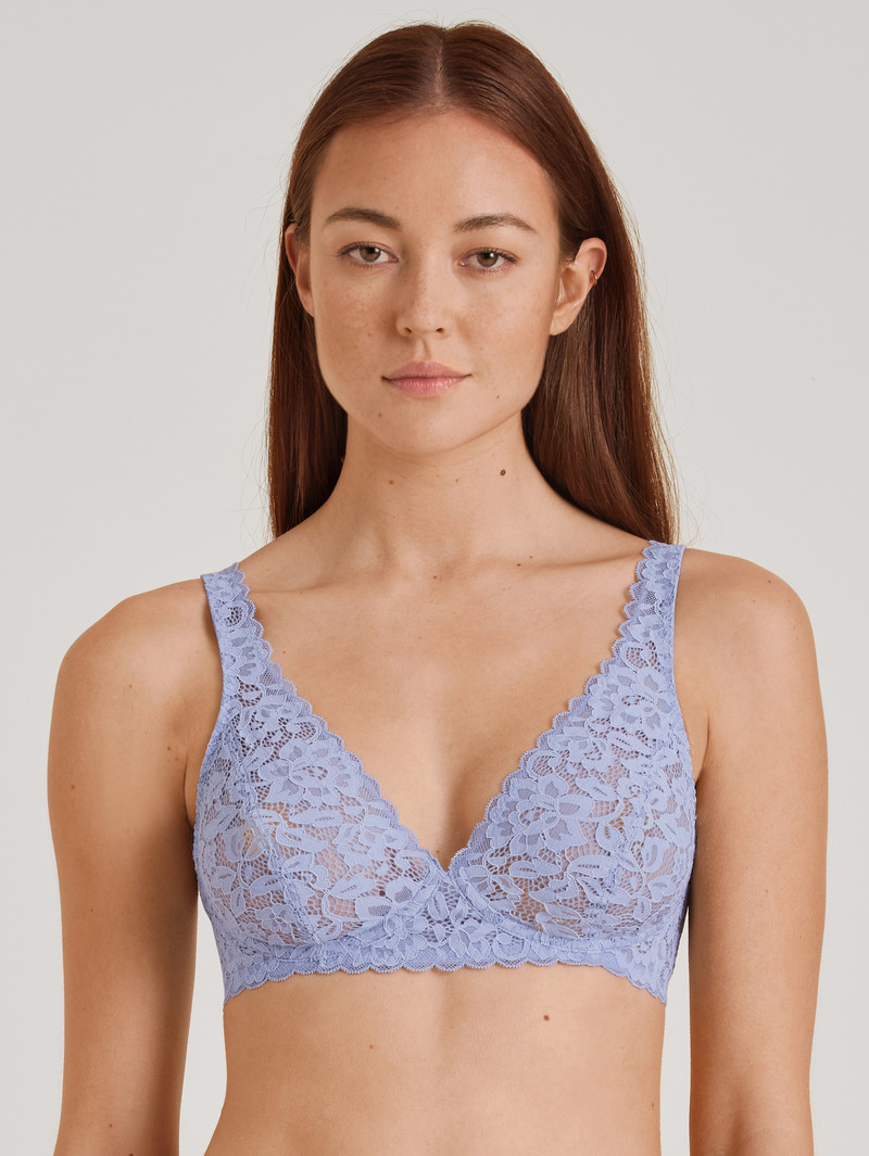 Sous Vêtement Calida Natural Comfort Lace Soft Non-wired Bra Lavande Femme | LWE-5556782