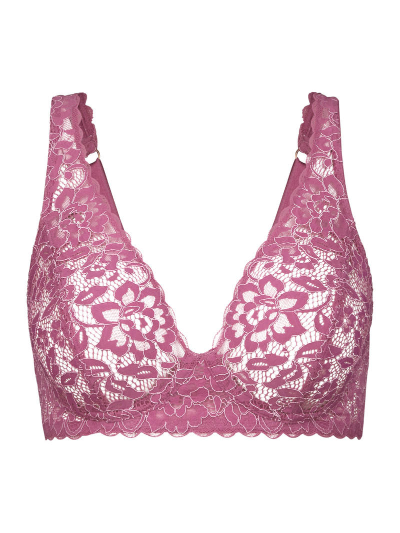 Sous Vêtement Calida Natural Comfort Lace Soft Non-wired Bra Rouge Femme | GMF-1172926