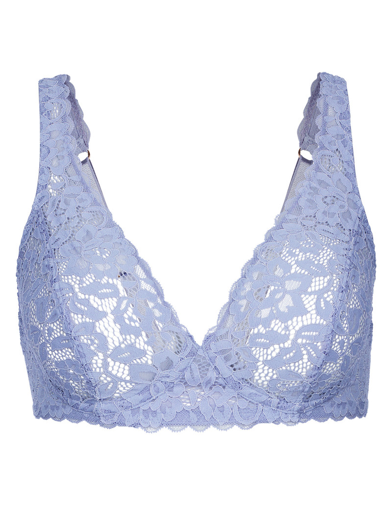 Sous Vêtement Calida Natural Comfort Lace Soft Non-wired Bra Lavande Femme | LWE-5556782