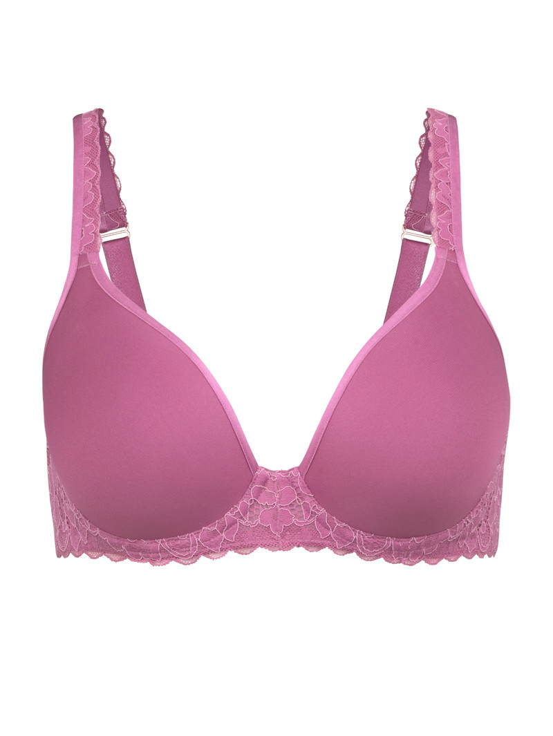 Sous Vêtement Calida Natural Comfort Lace Spacer Bra Rouge Femme | BPM-8281488