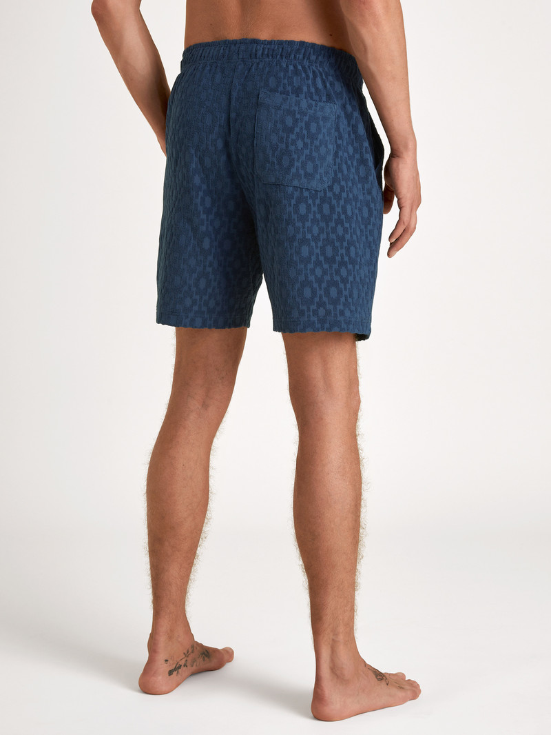 Summer Outfits Calida Rmx Lounge Holiday Bermudas Bleu Homme | ZBM-3602248