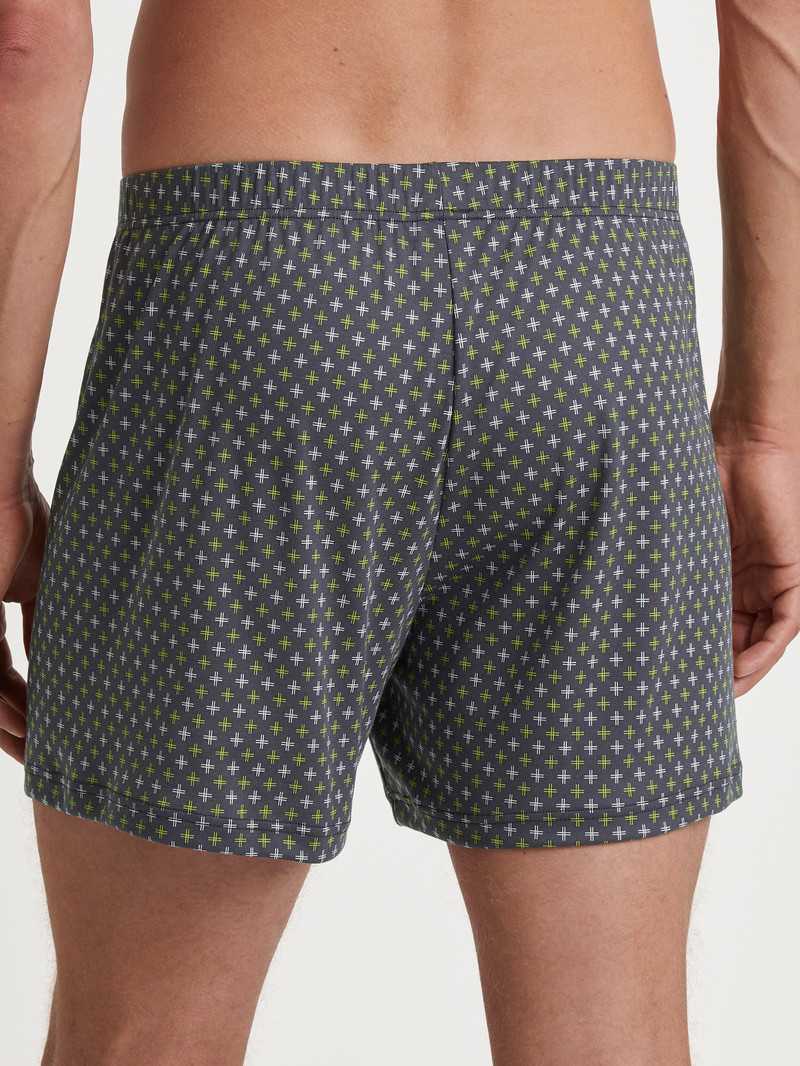 Sous Vêtement Calida Swiss Edition Boxer Shorts Anthrazit Homme | NAY-3504113