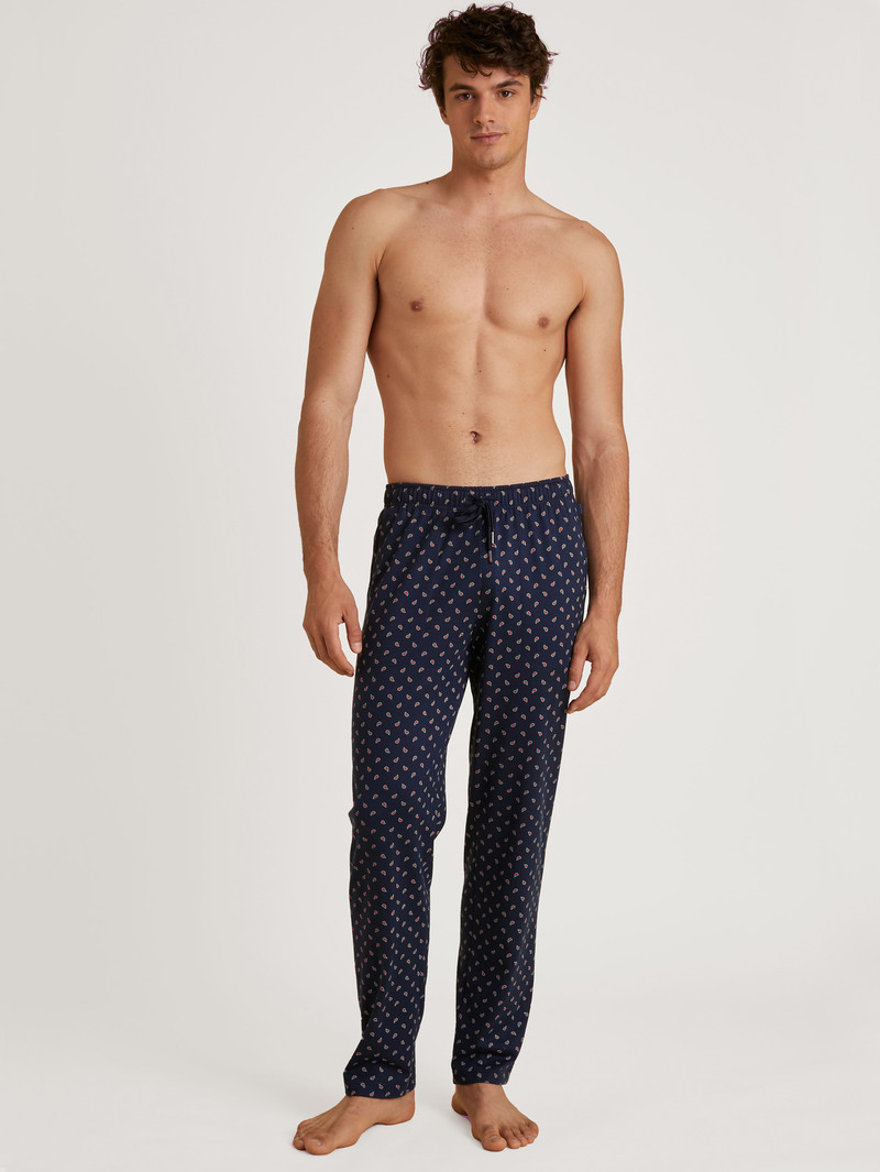 Vêtement De Nuit Calida Special Long Pants With Side Pockets Noir Homme | UQO-4217493