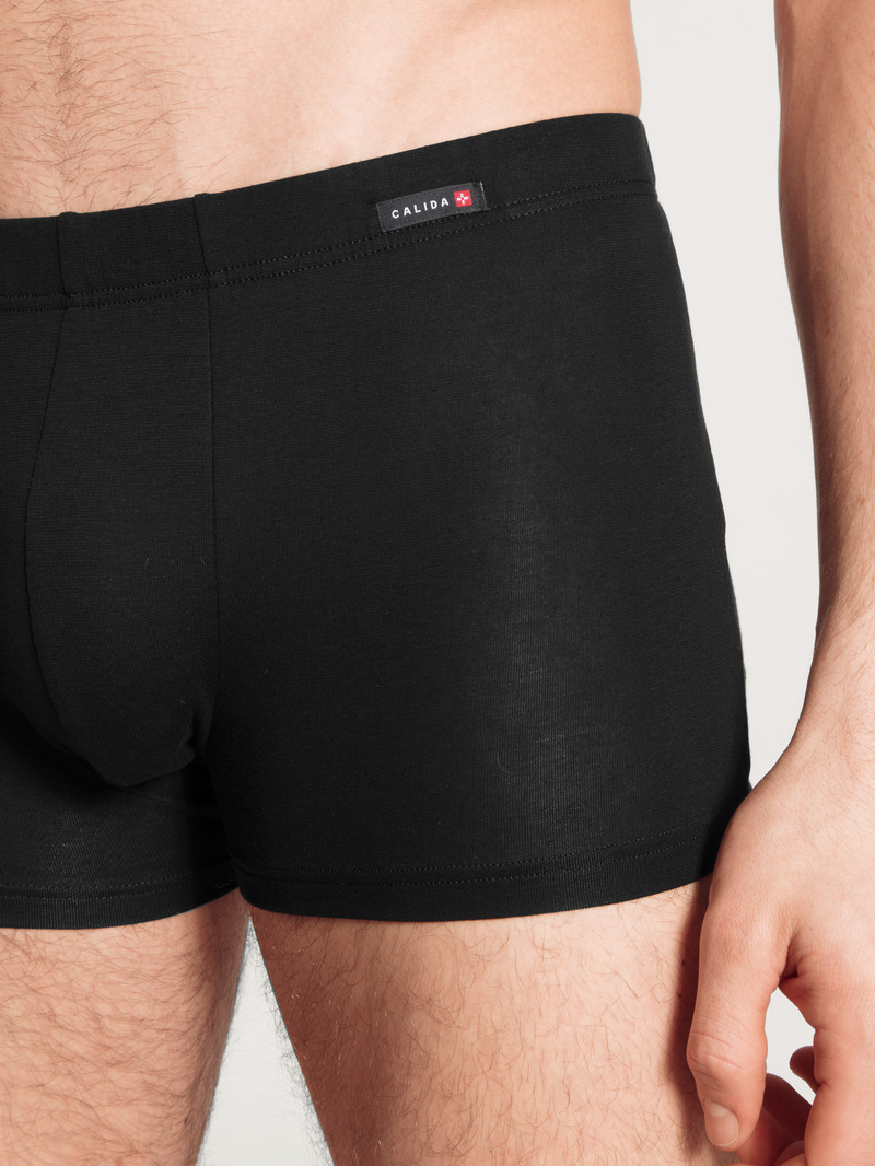 Sous Vêtement Calida Evolution Boxer Brief Schwarz Homme | OCR-0773107