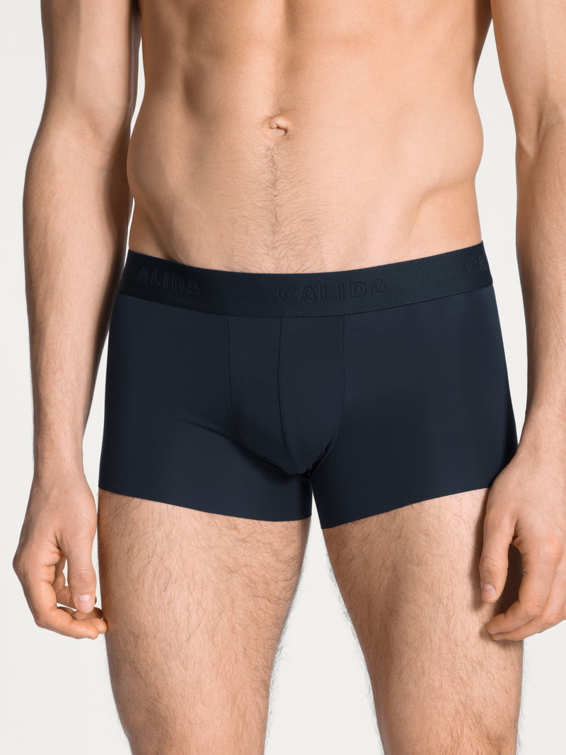 Sous Vêtement Calida Clean Line Boxer Brief With Elastic Waistband Noir Homme | UAH-3934508