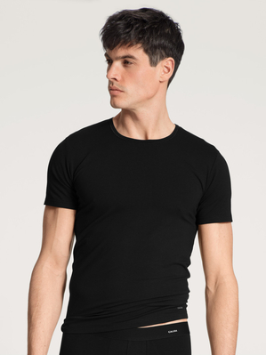 Sous Vêtement Calida Cotton Code T-shirt Schwarz Homme | MYU-0290182