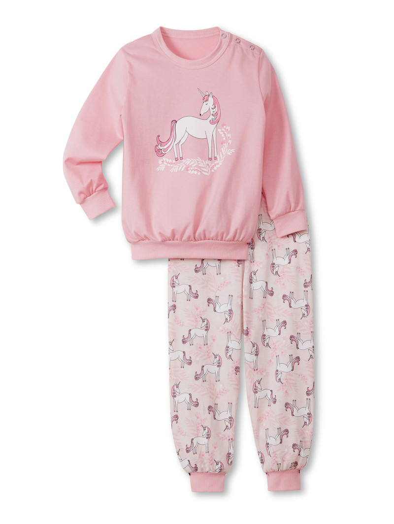 Pyjama Calida Toddlers Unicorn Pyjama With Cuff Corail Enfant | WAG-4429494