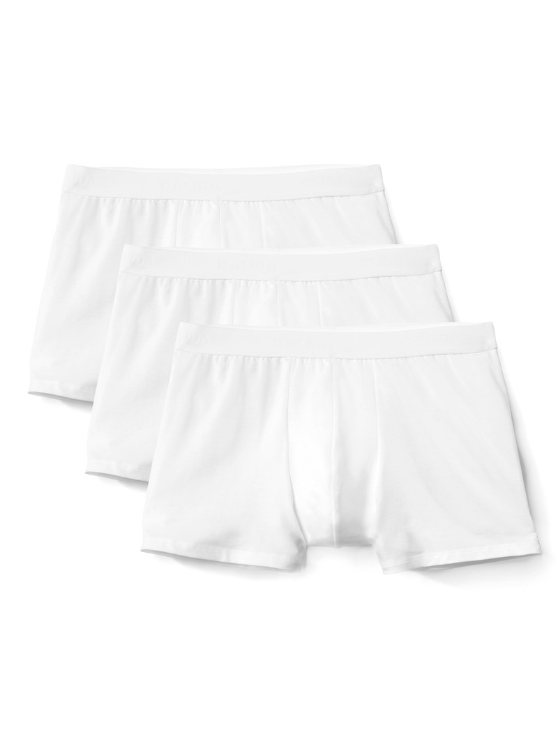 Sous Vêtement Calida Natural Benefit Boxer, Value Pack Weiss Homme | BJM-3158975