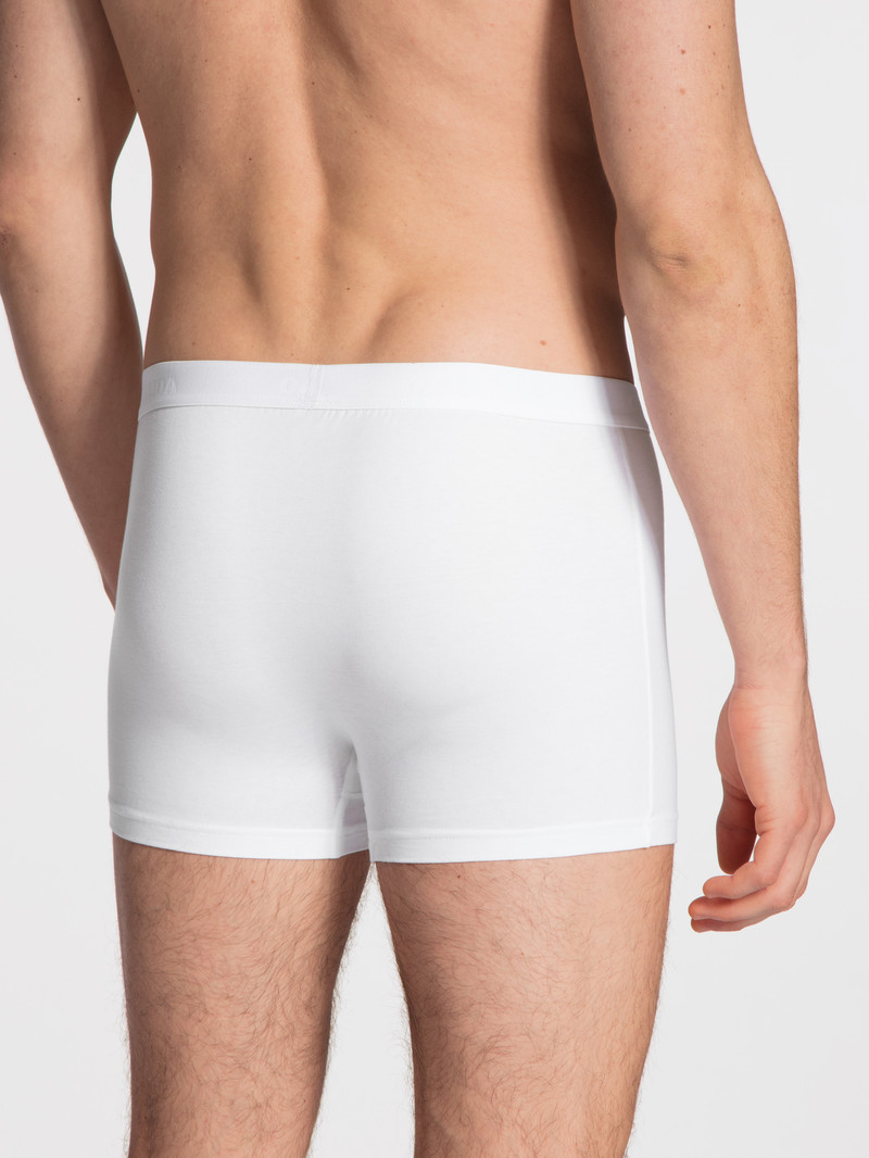 Sous Vêtement Calida Natural Benefit Boxer, Value Pack Weiss Homme | BJM-3158975