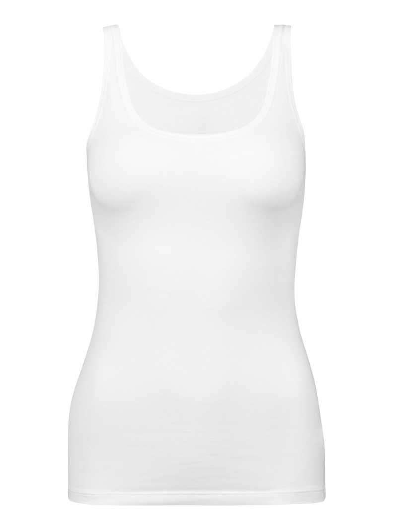 Sous Vêtement Calida Natural Comfort Tank Top Weiss Femme | ATT-7725147