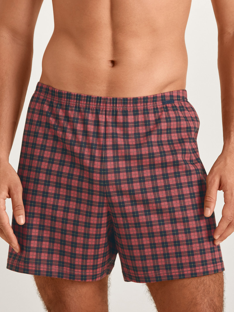 Sous Vêtement Calida Prints Boxer Shorts Rouge Homme | WUA-7696351