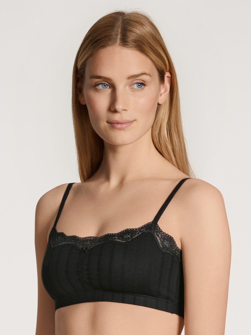 Sous Vêtement Calida Etude Toujours Bustier Schwarz Femme | HFE-0758472