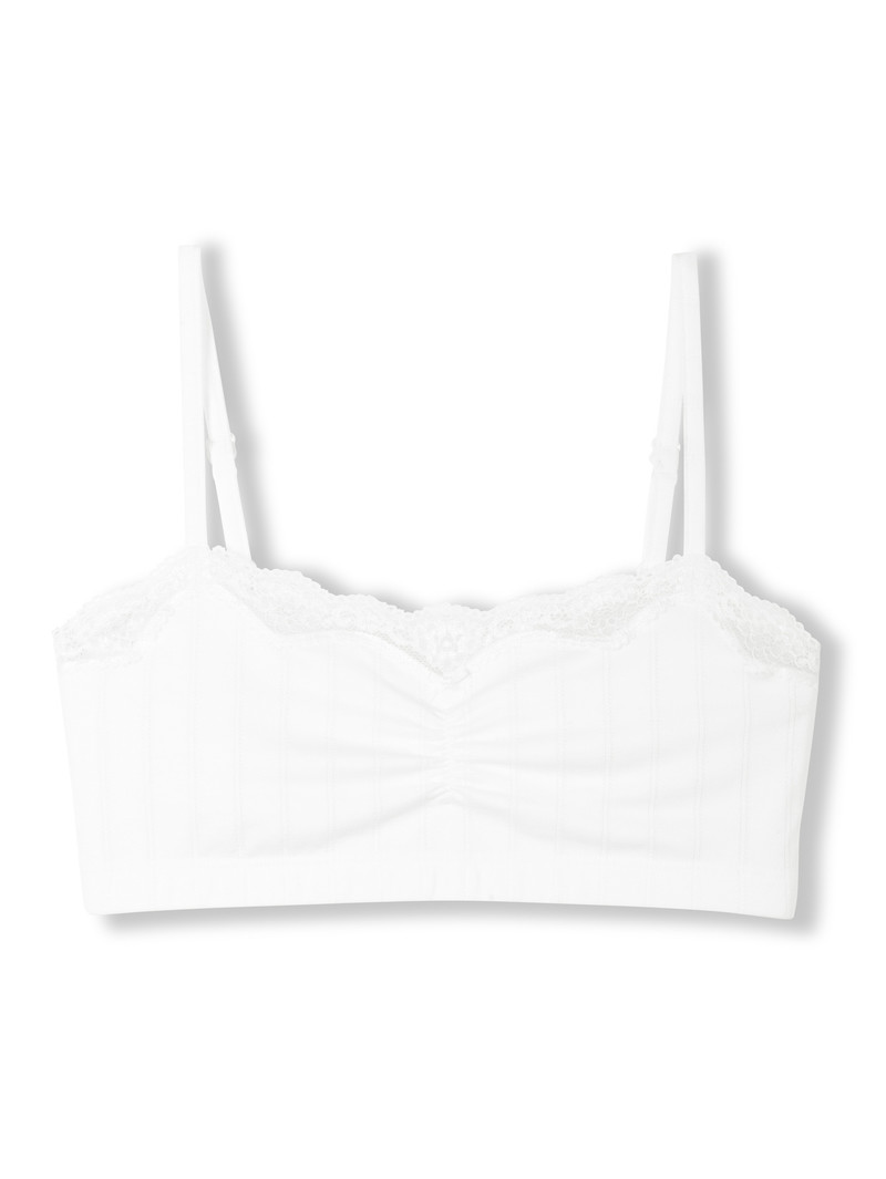 Sous Vêtement Calida Etude Toujours Bustier Weiss Femme | OTQ-3924101