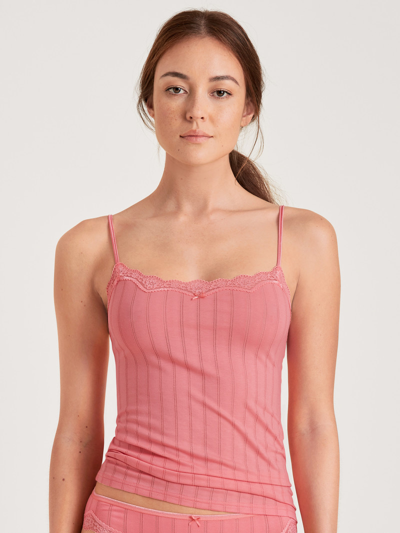 Sous Vêtement Calida Etude Toujours Spaghetti Top Strawberry Ice Femme | DLD-7227896