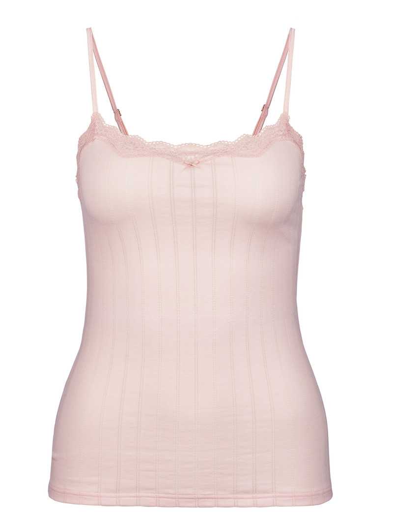 Sous Vêtement Calida Etude Toujours Spaghetti Top Pearl Blush Femme | QUH-9591838