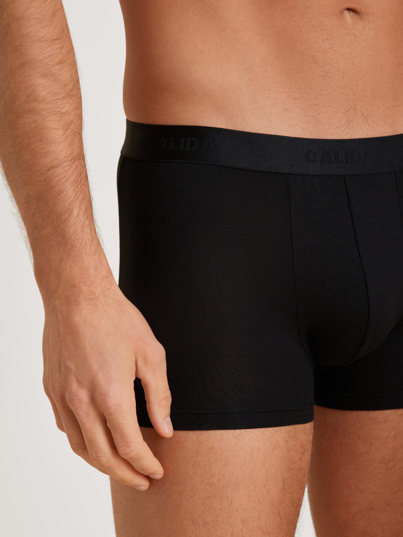 Sous Vêtement Calida Evolution Boxer Brief Schwarz Homme | WYB-7306248