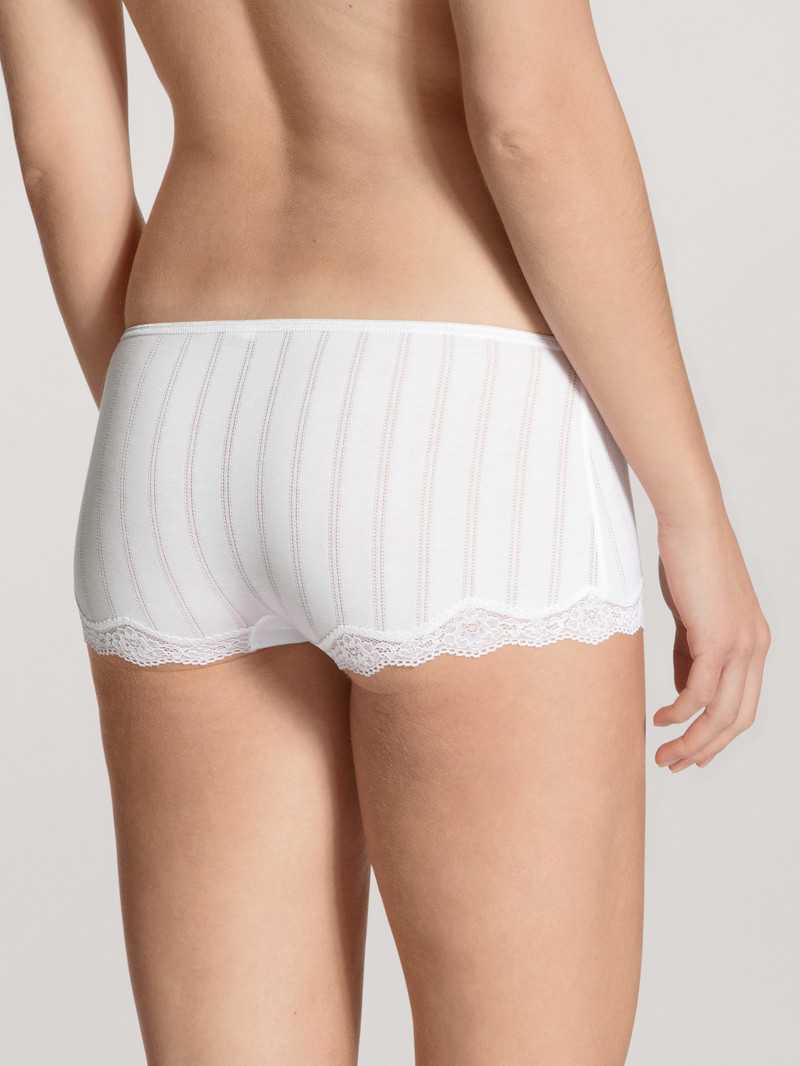 Sous Vêtement Calida Etude Toujours Panty, Low Cut Weiss Femme | EQF-1003084