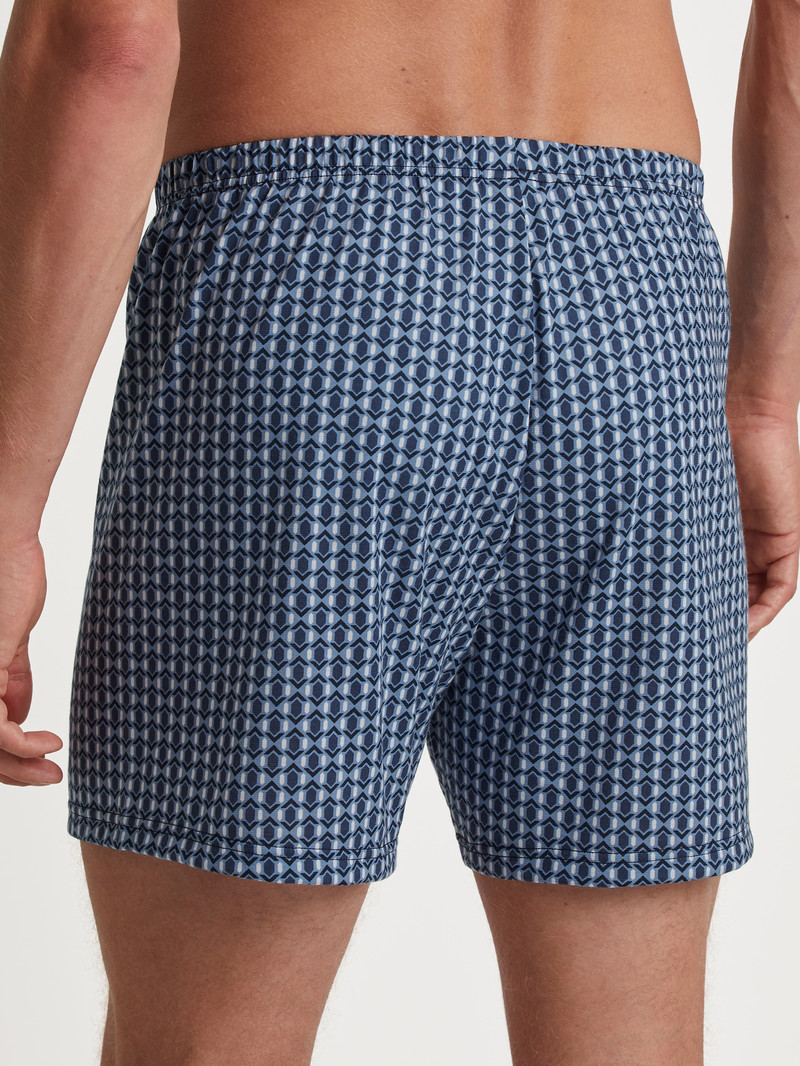 Sous Vêtement Calida Prints Boxer Shorts Bleu Homme | OGH-0326066