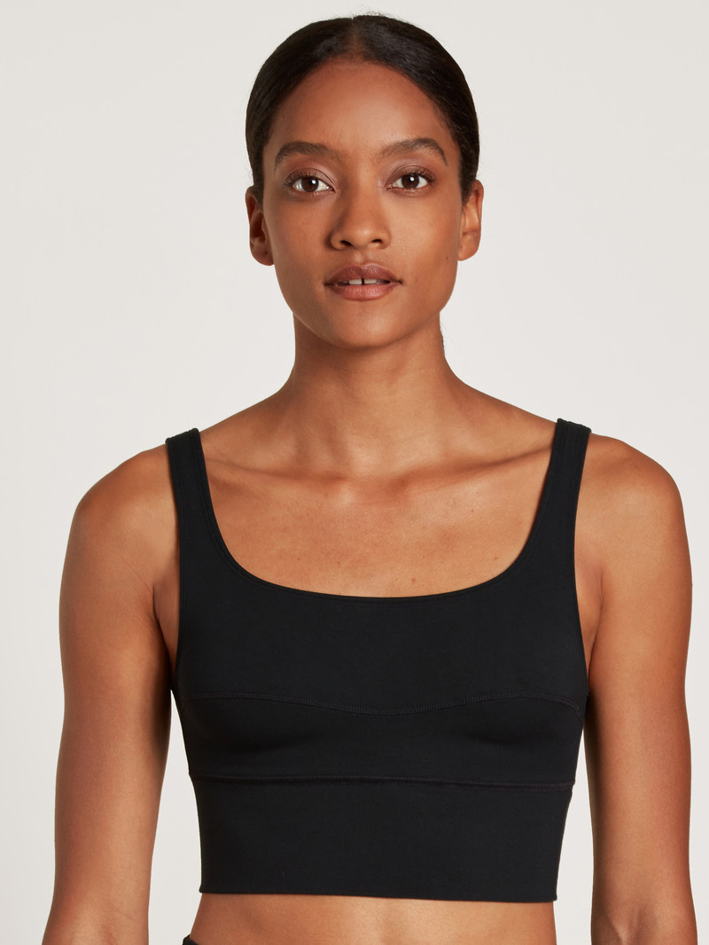 Sous Vêtement Calida Circular Lounge Bustier, Cradle To Cradle Certified Noir Femme | SUX-6517600