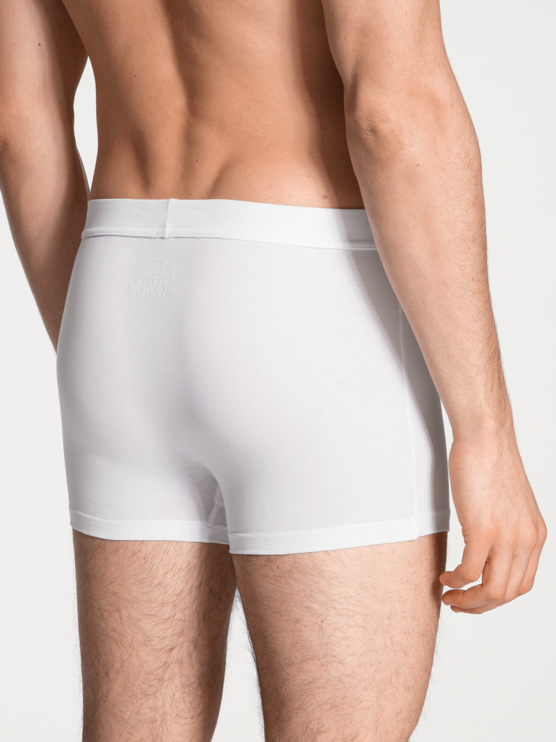 Sous Vêtement Calida Cotton Code Boxer Brief Weiss Homme | XSS-0219817