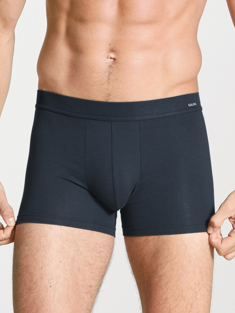 Sous Vêtement Calida Cotton Code Boxer Brief Noir Homme | USA-1712971