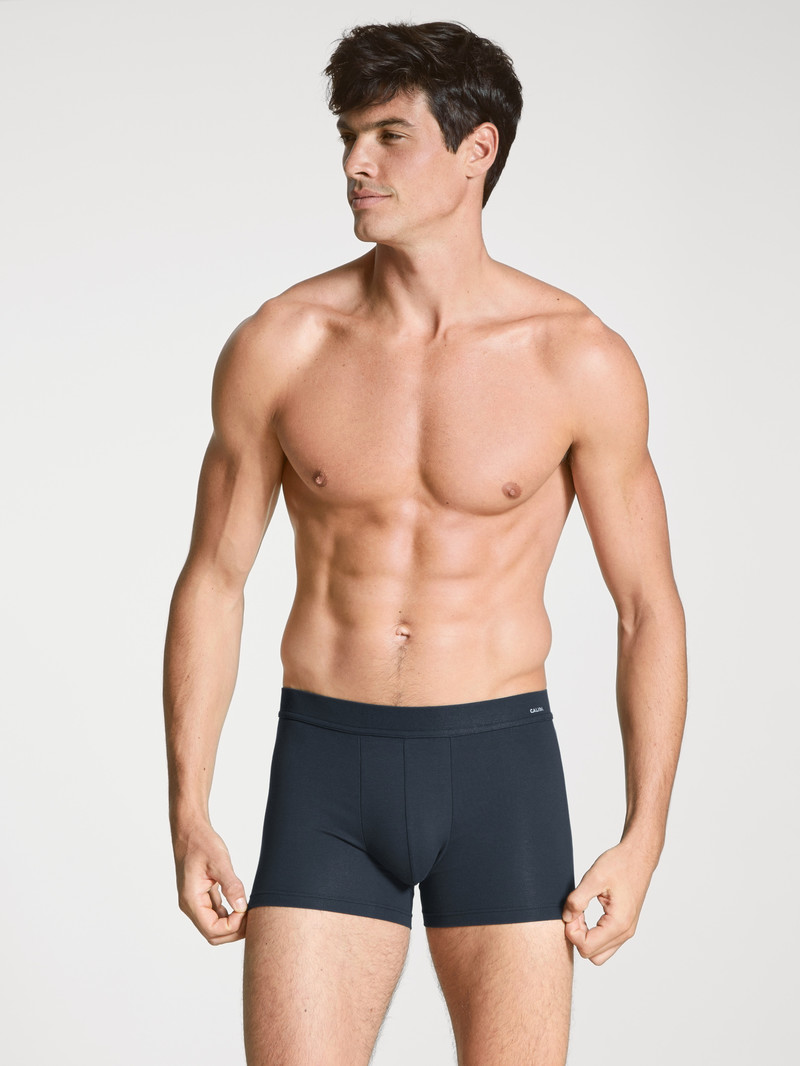 Sous Vêtement Calida Cotton Code Boxer Brief Noir Homme | USA-1712971