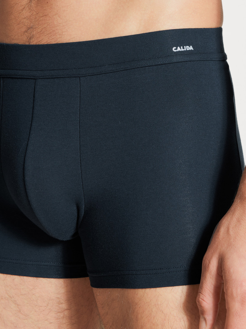 Sous Vêtement Calida Cotton Code Boxer Brief Noir Homme | USA-1712971